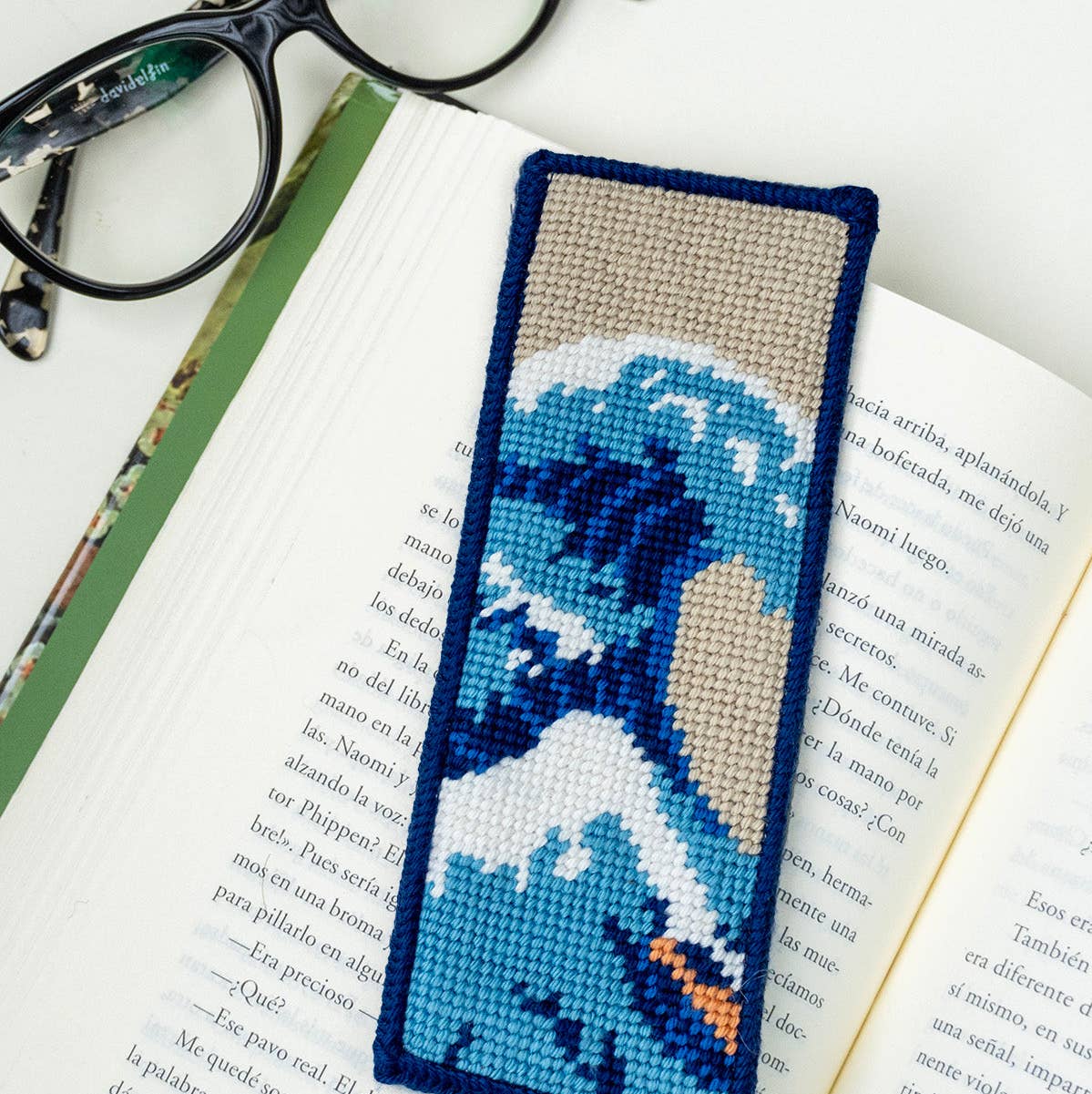 Produktaufnahme des The-Great-Wave-Lesezeichen-Sets