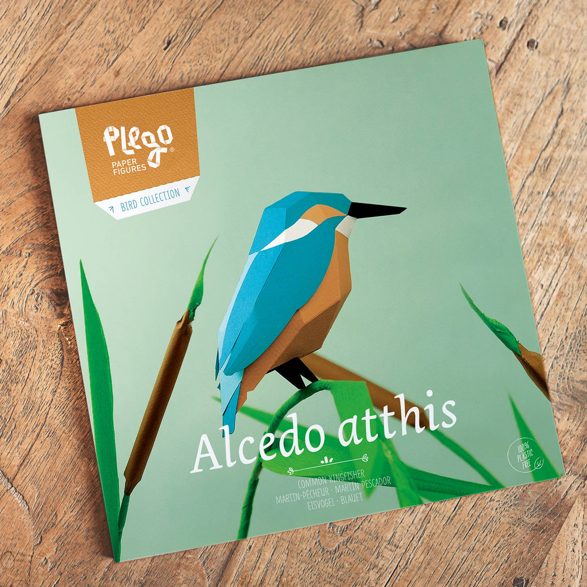 Bastelset Eisvogel – 3D-Papierfigur