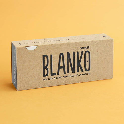 Aufgeschlagenes Flipbook mit leeren Seiten zum Zeichnen.