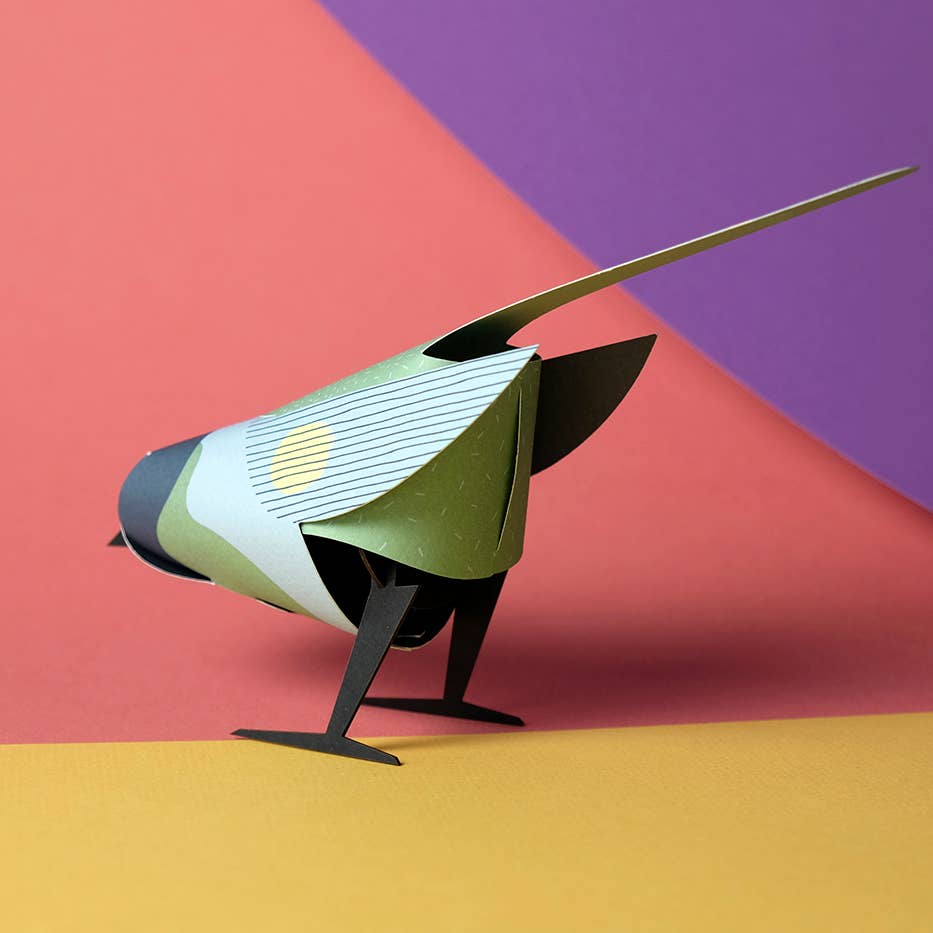 Nebula Avis – 3D-Papierfigur zum Basteln
