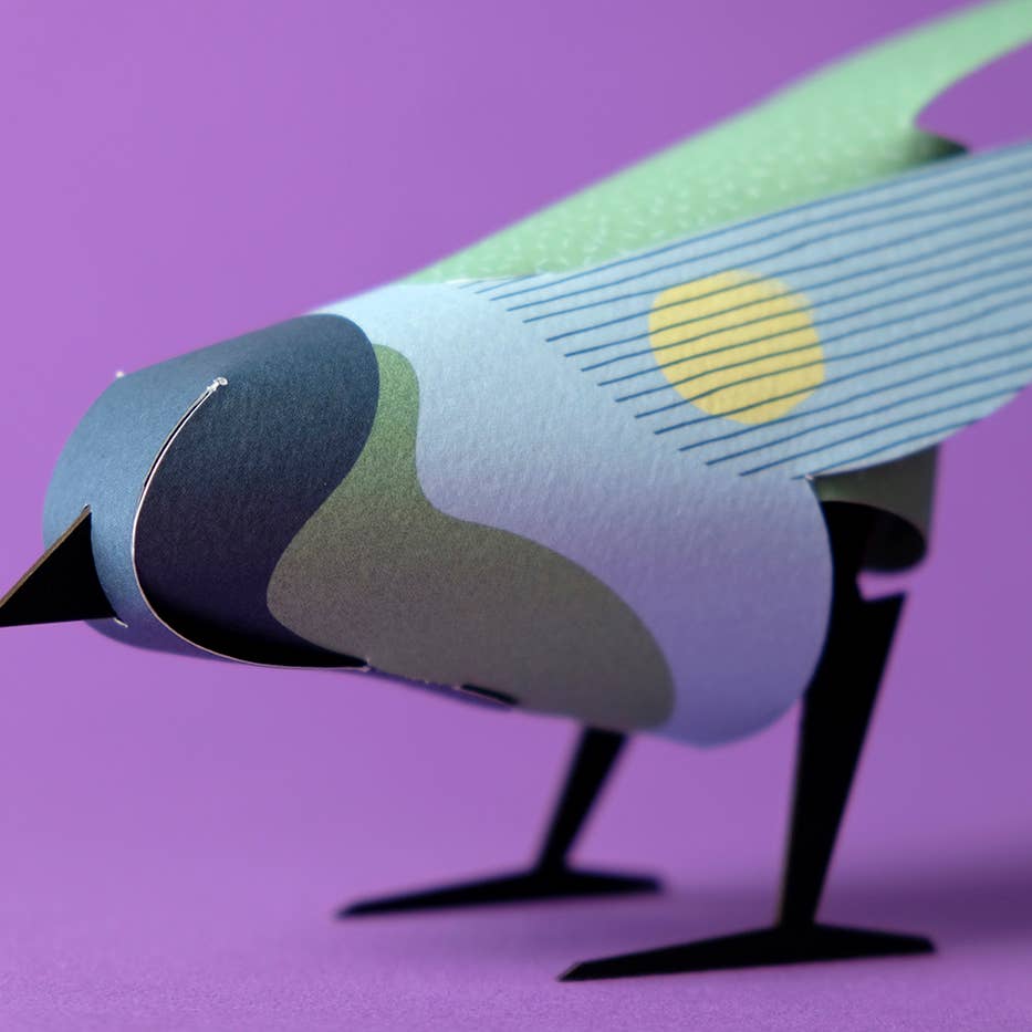 Nebula Avis – 3D-Papierfigur zum Basteln