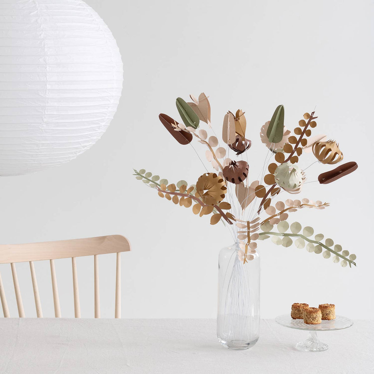 Papierblumen-Bastelset für Blütenarrangements