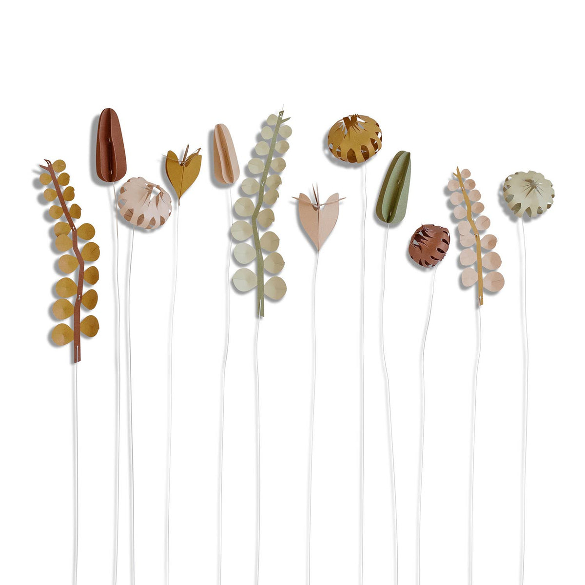 Papierblumen-Bastelset für Blütenarrangements