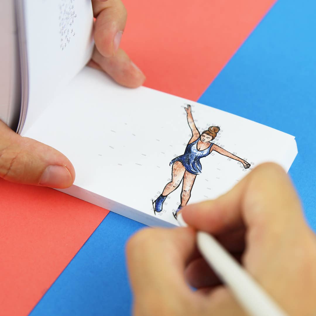 Puzzle-Flipbook Dots & Lines