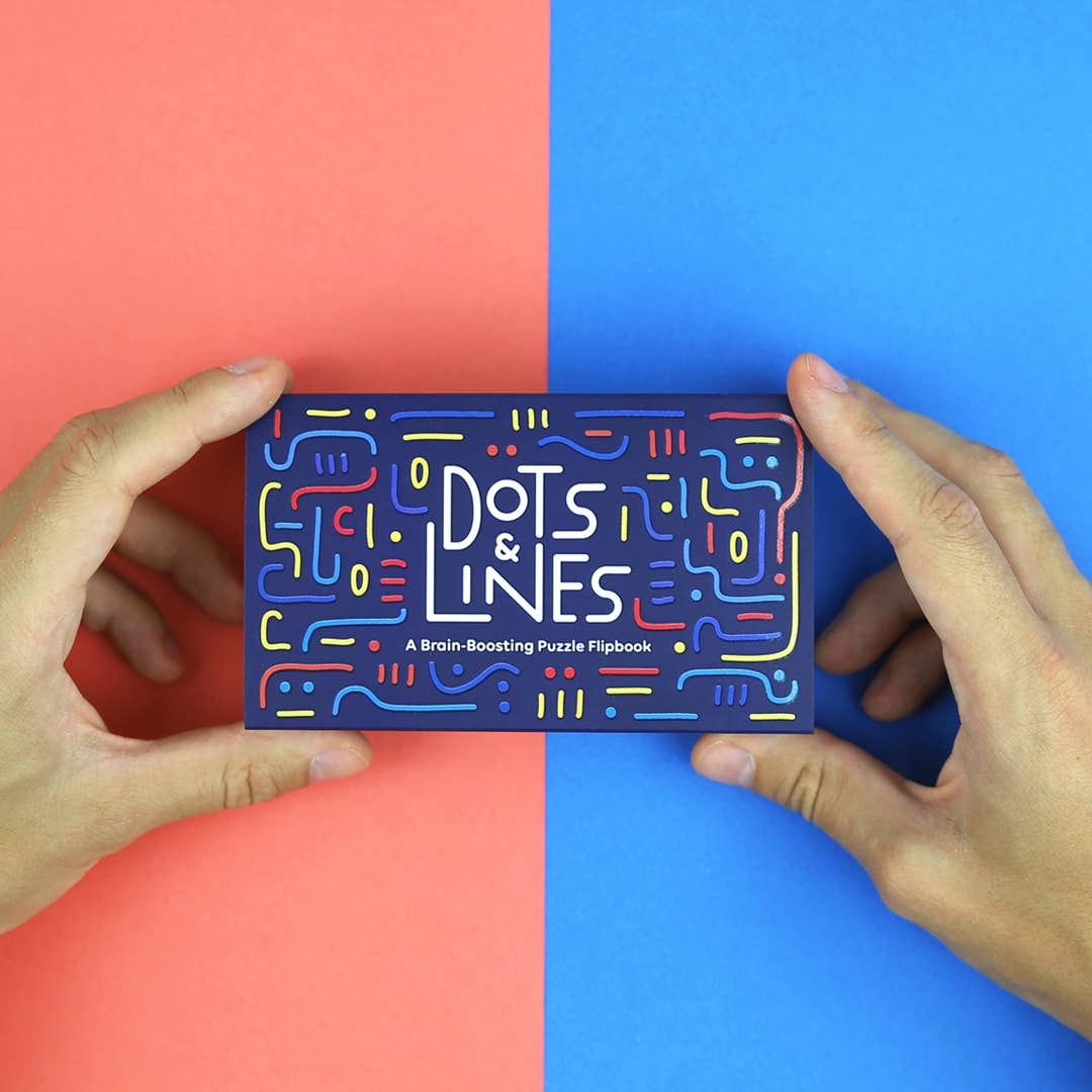 Puzzle-Flipbook Dots & Lines