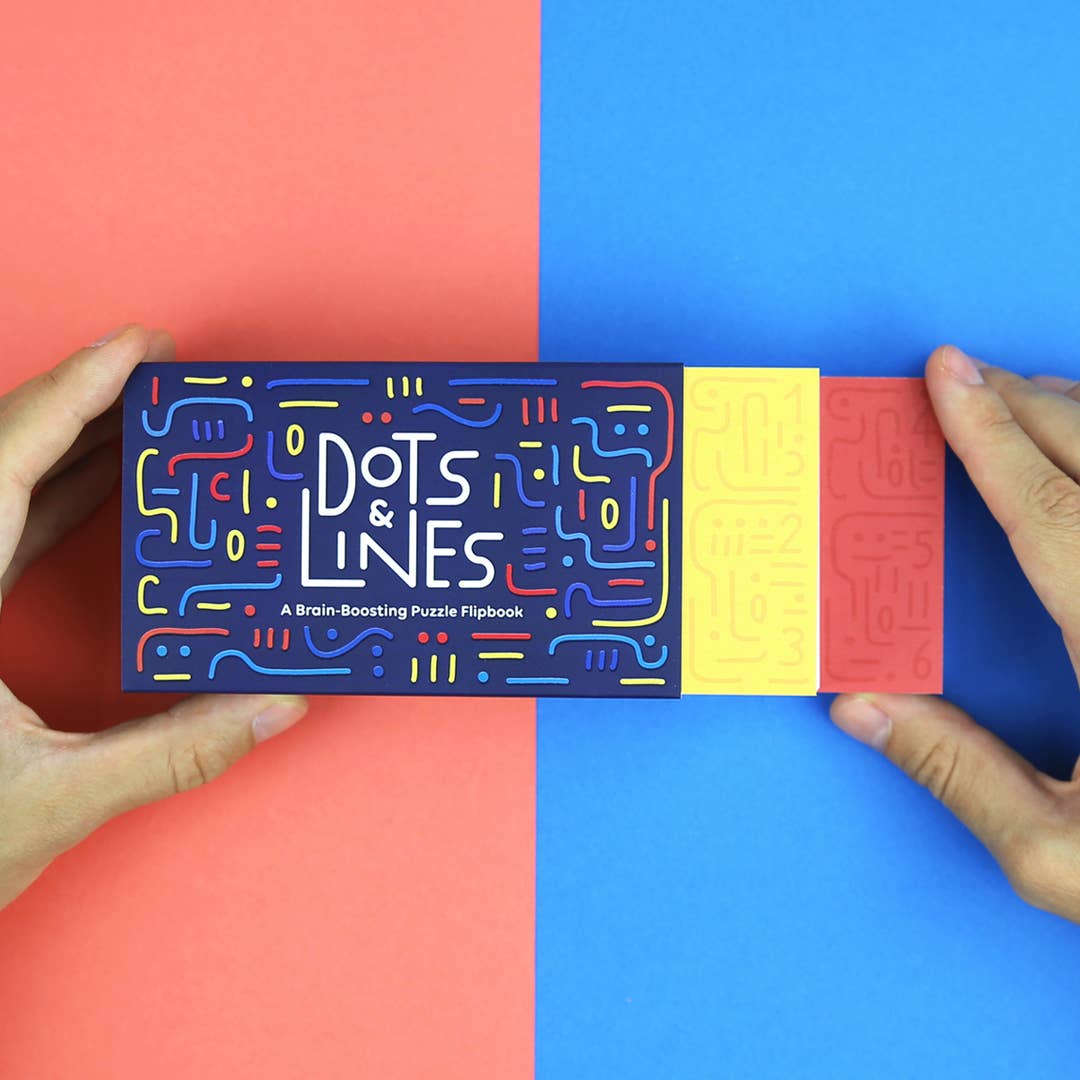 Puzzle-Flipbook Dots & Lines