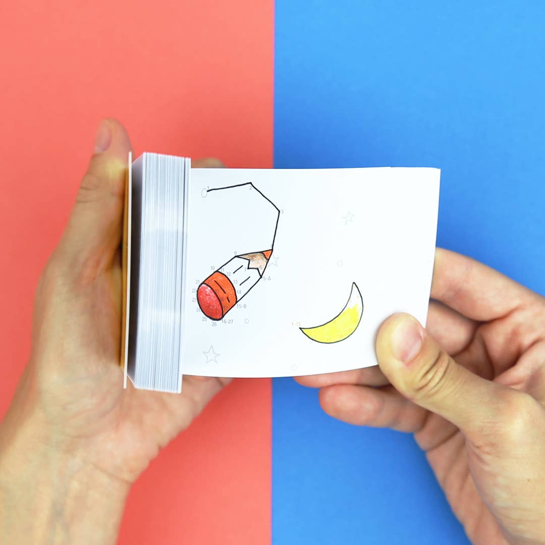 Puzzle-Flipbook Dots & Lines