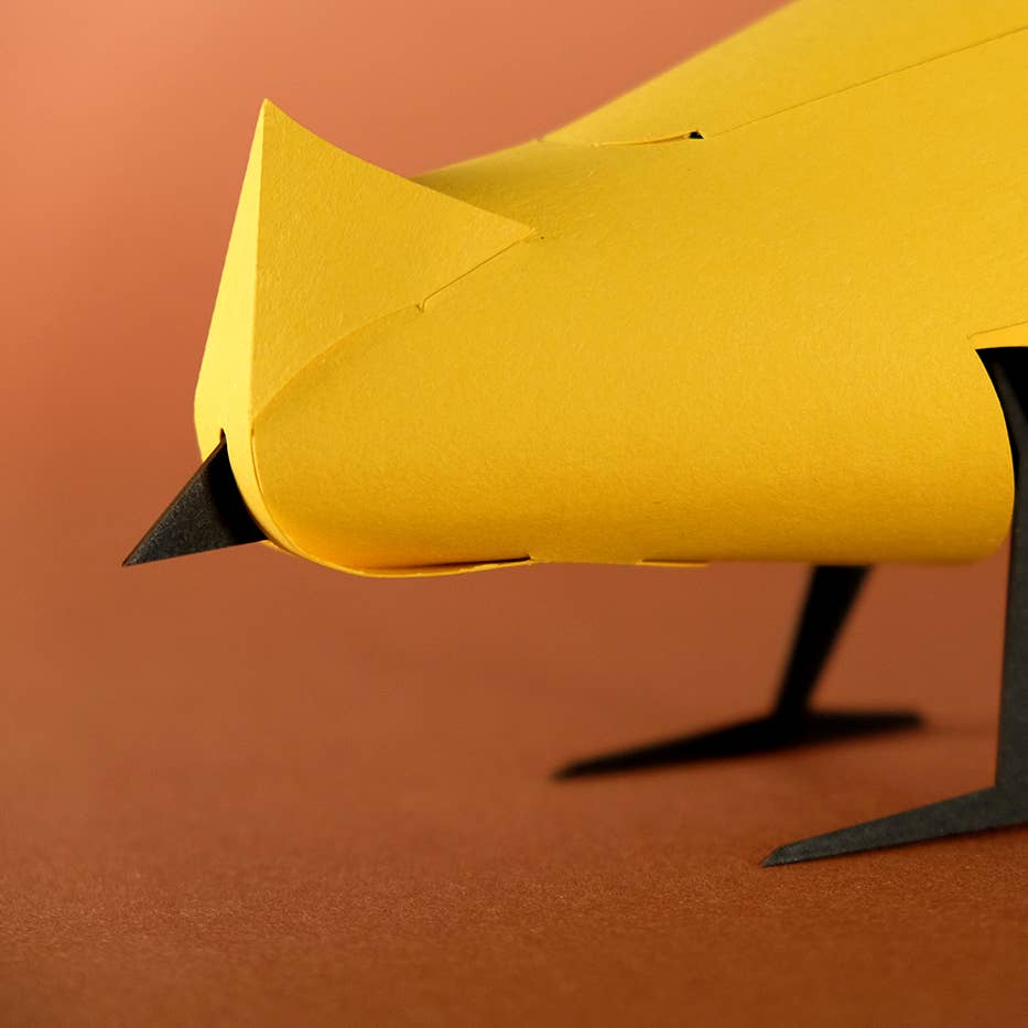 Stella Avis – 3D-Papierfigur zum Basteln