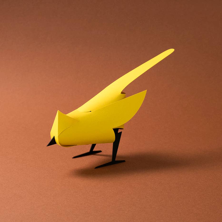Stella Avis – 3D-Papierfigur zum Basteln