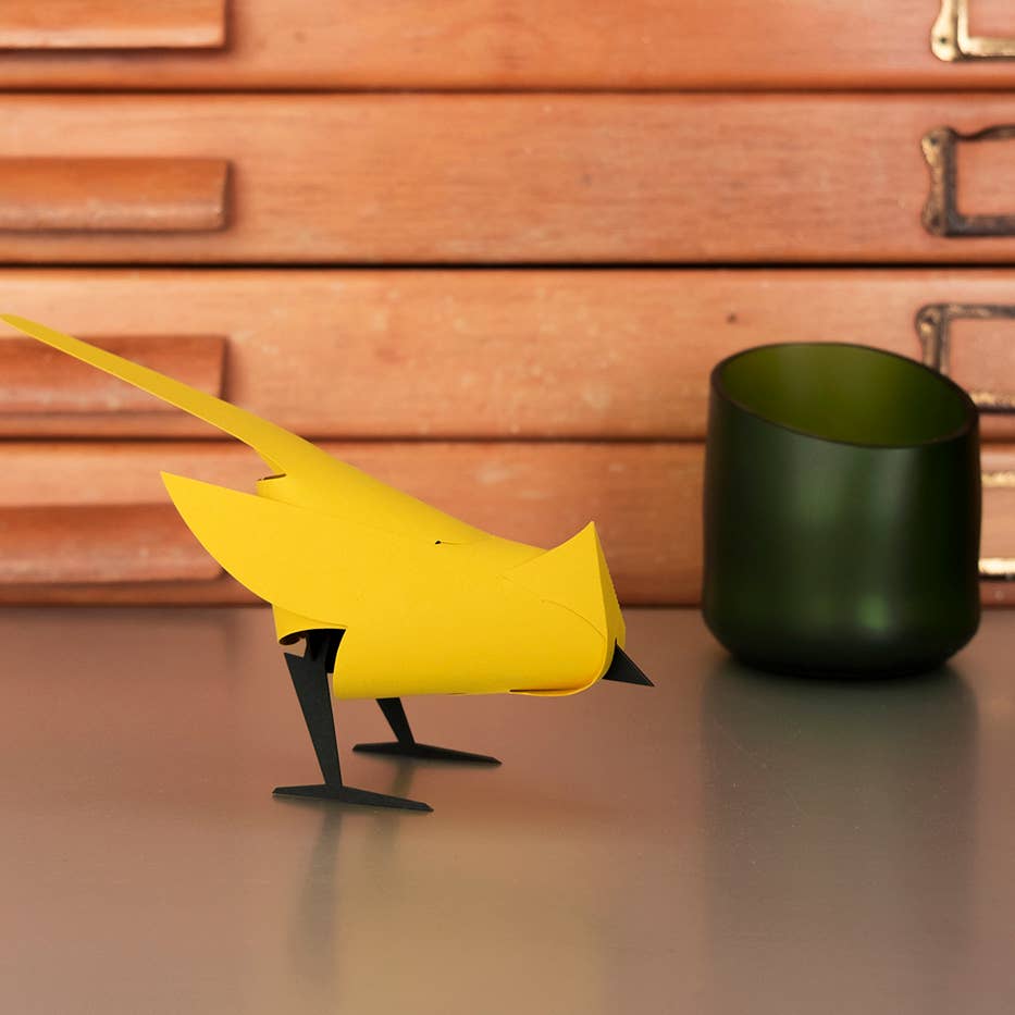 Stella Avis – 3D-Papierfigur zum Basteln
